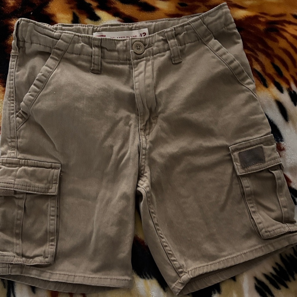 Levi's Kids Tan Cargo Shorts